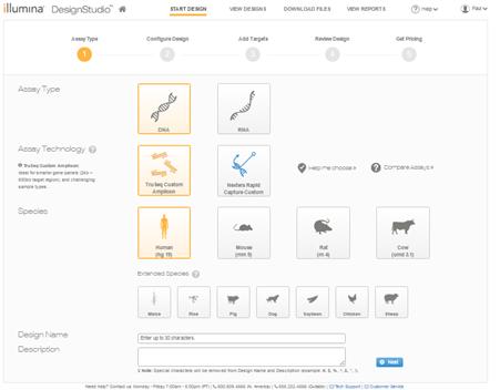 Illumina 靶向测序定制Panel 服务全线开放