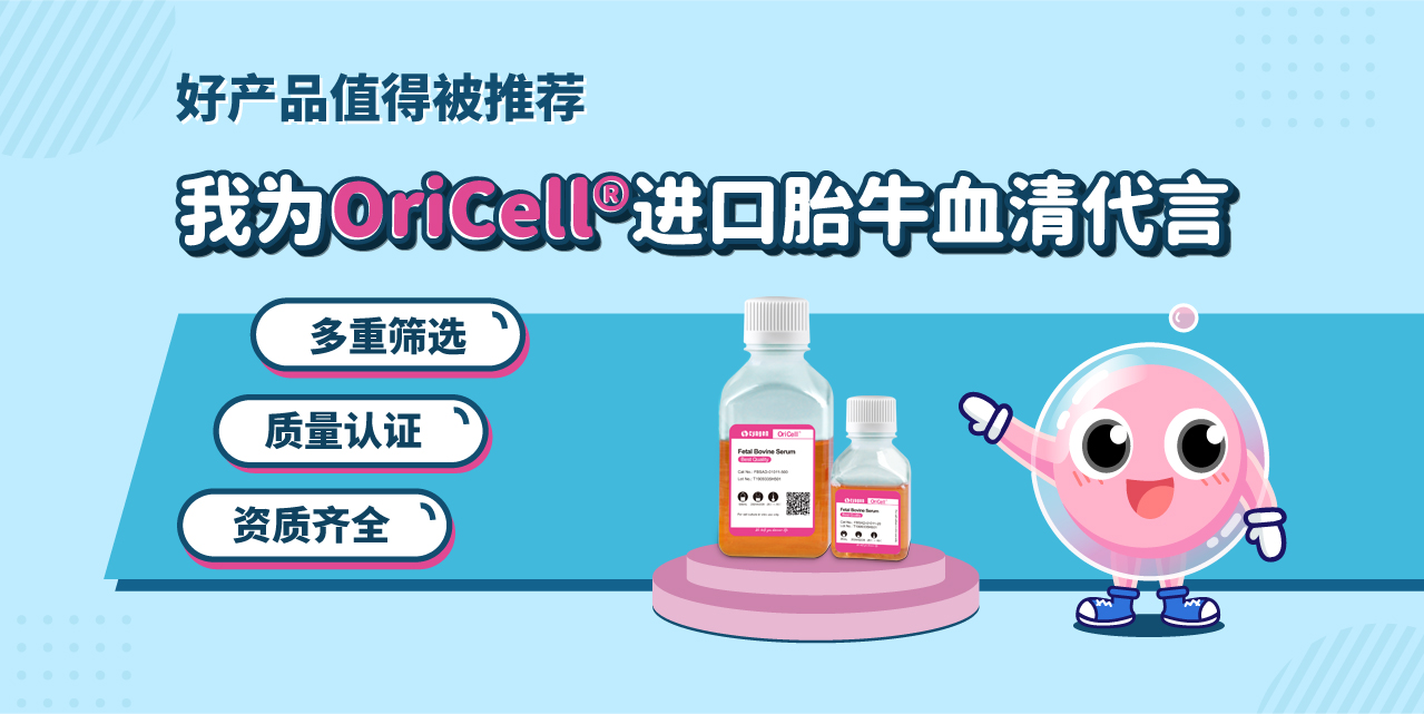好产品值得被推荐 我为OriCell®进口胎牛血清代言 多重筛选 质量认证 资质齐全